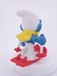 Schtroumpf skieur - photo