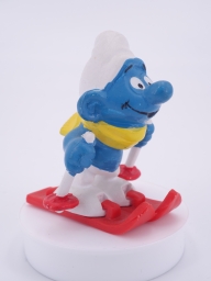 Schtroumpf skieur - photo