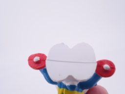 Schtroumpf skieur - photo