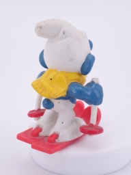 Schtroumpf skieur - photo