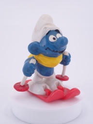 Schtroumpf skieur - photo