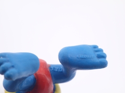 Schtroumpf nageur avec bouée (grand) - photo