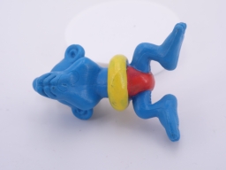 Schtroumpf nageur avec bouée (grand) - photo