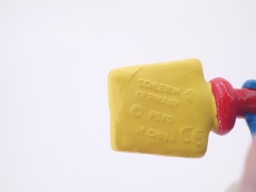 Schtroumpf endormi sur sa pelle (grand) - photo