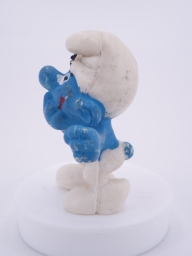 Schtroumpf avec pancarte - photo