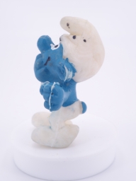 Schtroumpf avec pancarte - photo