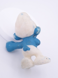 Schtroumpf avec pancarte - photo