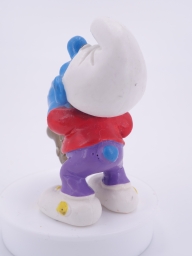 Schtroumpf avec saxophone - photo