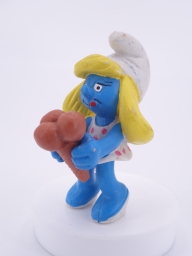 Schtroumpfette avec glace - photo