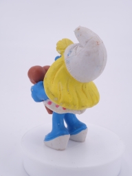 Schtroumpfette avec glace - photo