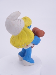 Schtroumpfette avec glace - photo