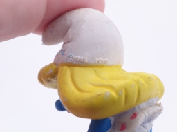 Schtroumpfette avec glace - photo