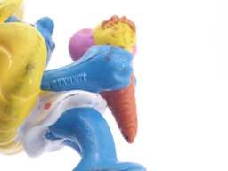 Schtroumpfette avec glace - photo