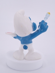 Schtroumpf peintre/artiste - photo