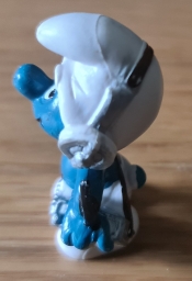 Schtroumpf avec radio - photo