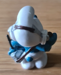 Schtroumpf avec radio - photo