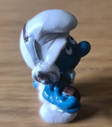 Schtroumpf avec radio - photo