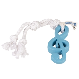 Jouet en caoutchouc et corde - Note de musique - photo