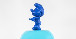 Schtroumpf rieur - Bleu - photo