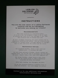 Schtroumpf marcheur - Or et argent - photo