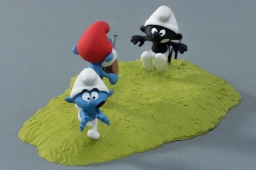 Chasse du schtroumpf noir - photo