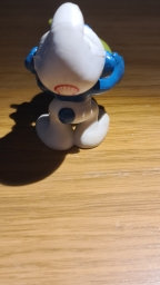 Schtroumpf avec pomme - photo