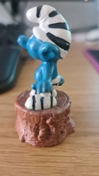 Schtroumpf prisonnier - photo