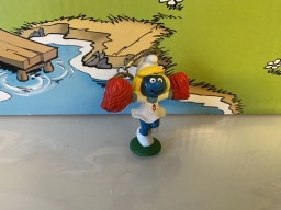 Schtroumpfette pom-pom girl - photo