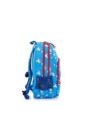 Smurf backpack + pencil case - photo