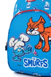 Smurf backpack + pencil case - photo