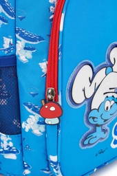 Smurf backpack + pencil case - photo