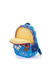 Smurf backpack + pencil case - photo