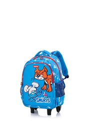 Rolling backpack - Smurf - photo