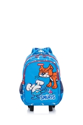 Rolling backpack - Smurf - photo