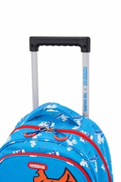 Rolling backpack - Smurf - photo