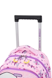 Wheeled backpack - Smurfette - photo