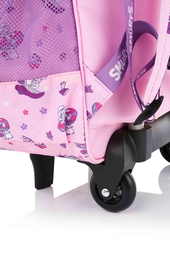 Wheeled backpack - Smurfette - photo