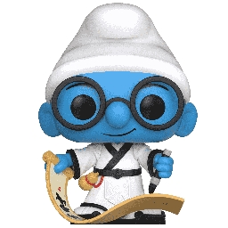 Schtroumpf à lunettes - photo