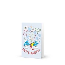 Carte d'invitation - Let's Party - photo