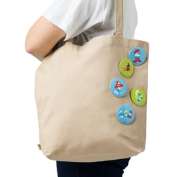 Set de 5 badges - photo