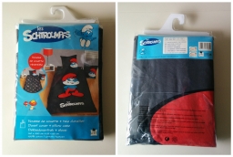 Housse de couette & taie d'oreiller Grand Schtroumpf