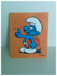 Image Schtroumpf à Lunettes