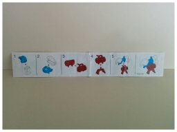 BPZ Schtroumpf cheval d'arçon