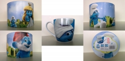 Mug Schtroumpf + boite