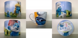 Mug Schtroumpf à Lunettes + boite