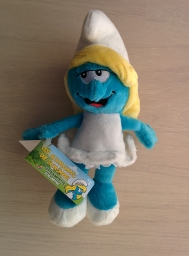 Peluche Schtroumpfette