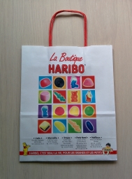 Sac en papier boutique Haribo - Petit modèle