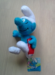 Peluche Schtroumpf à Lunettes