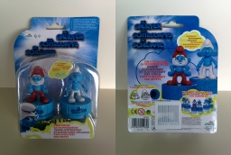 Tampons Grand Schtroumpf & Schtroumpf Grognon