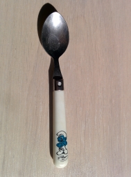 Cuillère Schtroumpf